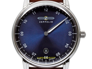 Zeppelin Einzeigeruhr - 8642-3 - Serie New Captain’s Line