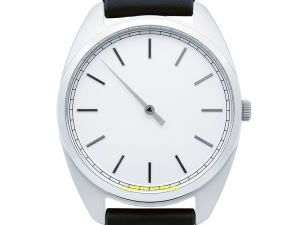 Einzeigeruhr von TIMEMATE - Mate 102 Silver Black Off White