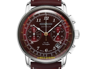 Zeppelin Chrono 7614-6 - Serie LZ 126 Los Angeles Zifferblatt