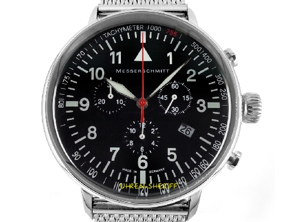 Messerschmitt Chrono ME-755M Zifferblatt