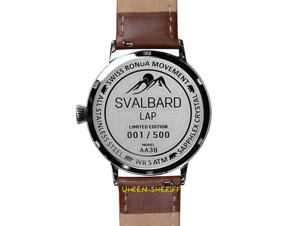 24 Stunden Uhr von SVALBARD - Lap AA38