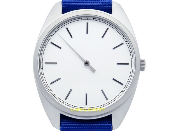 Einzeigeruhr von TIMEMATE - Mate 103 Silver Sky White