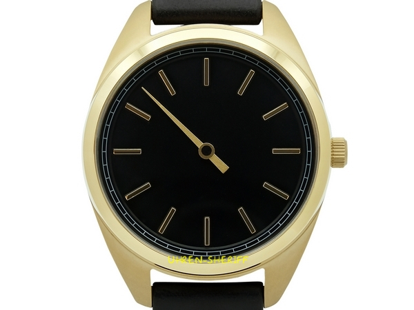 Einzeigeruhr für Damen von TIMEMATE - Mate 302 Gold Black Gold