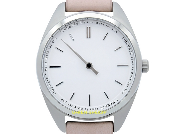 Einzeigeruhr für Damen von TIMEMATE - Mate 302 Silver Rosé White