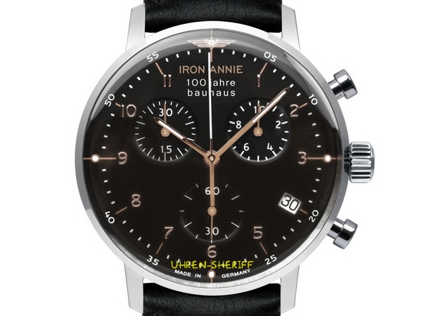 Iron Annie Chrono 5096-2 Bauhaus Zifferblatt