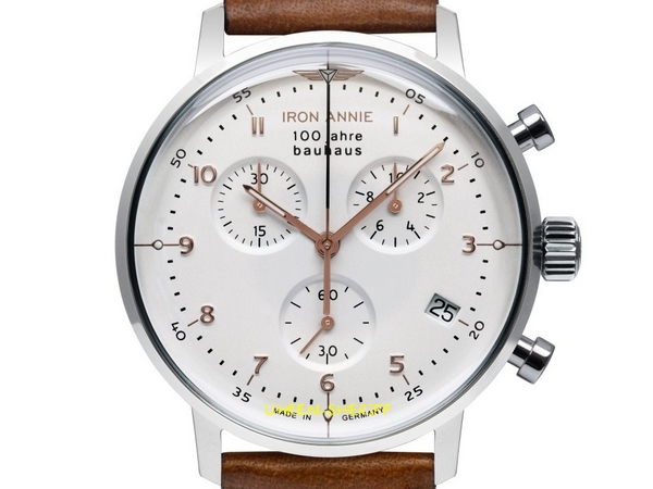 Iron Annie Chrono 5096-4 Bauhaus Zifferblatt