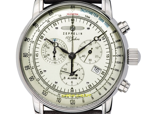 Zeppelin Chrono Alarm - 8680-3 - Serie 100 Jahre Zeppelin